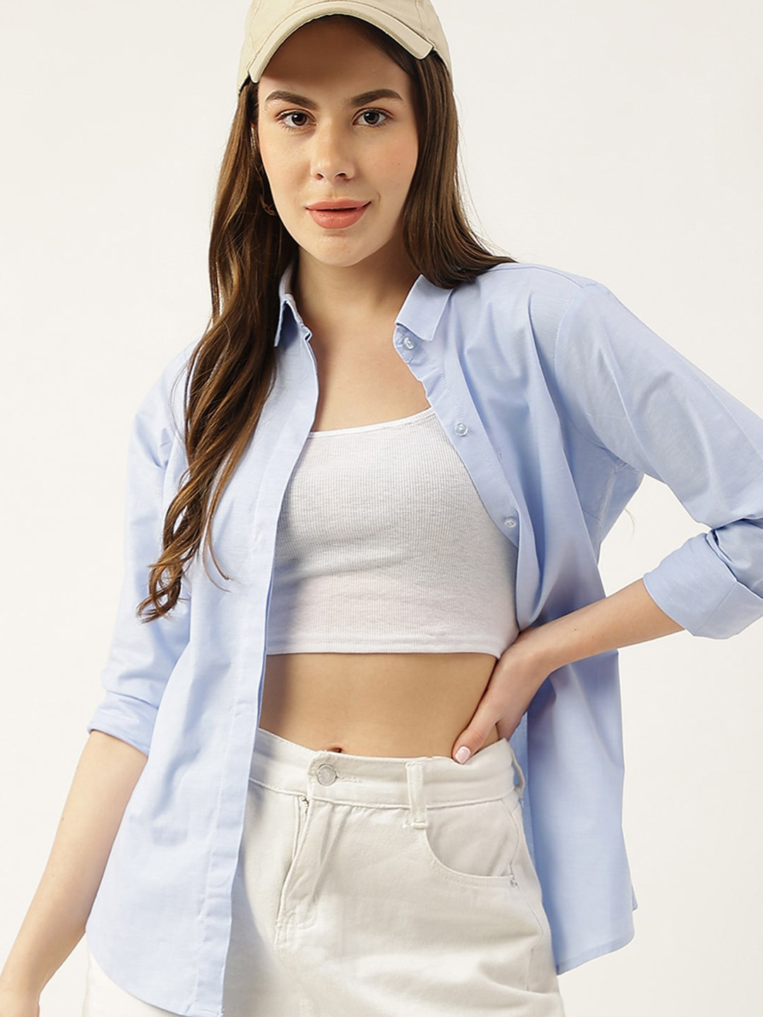 

Hancock Cotton Casual Shirt, Blue