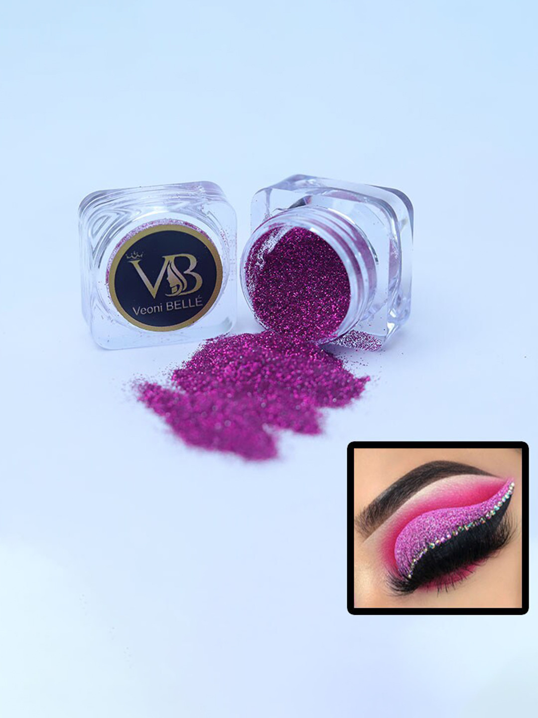

Veoni BELLE HD Holographic Superfine Glitter Eyeshadow 5g - Violet Purple 10