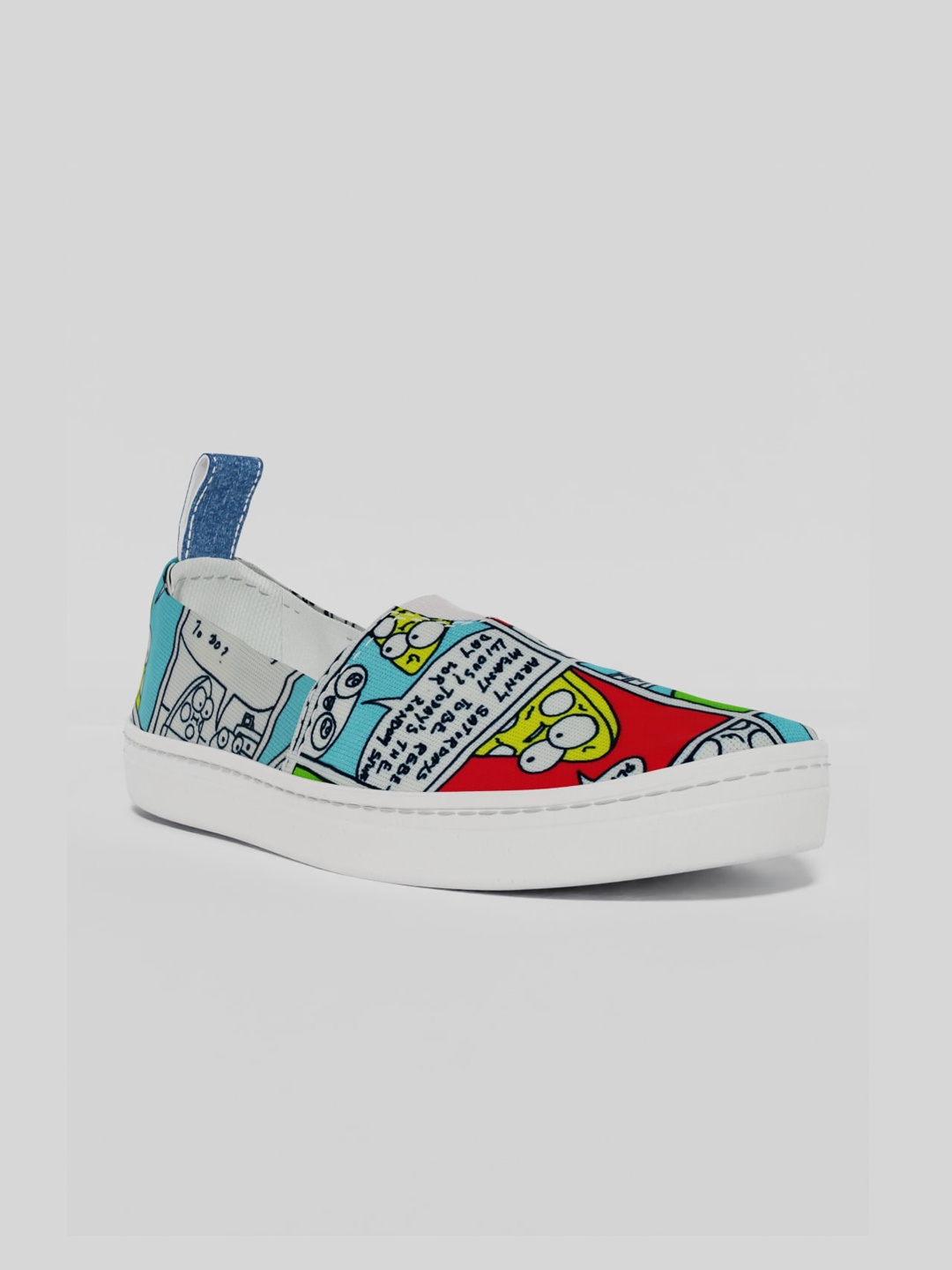 

LOKAIT The Sneakers Company Women Printed Slip-On Sneakers, Red