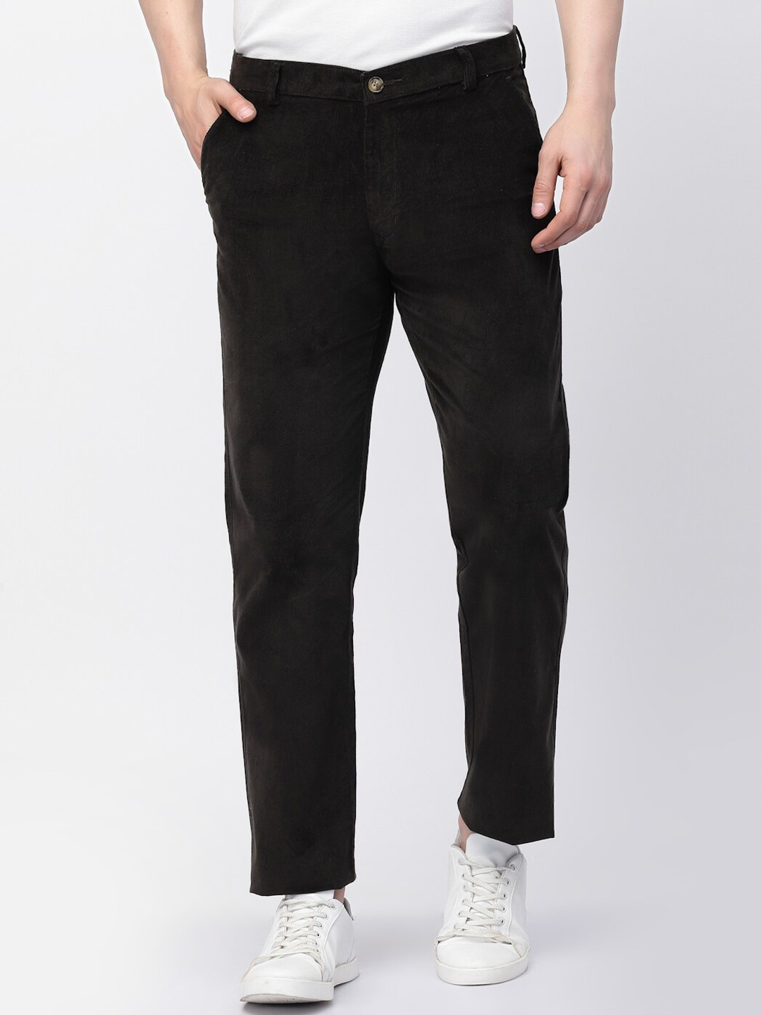 

TNG Men Slim Fit Mid-Rise Stretchable Cotton Jeans, Brown
