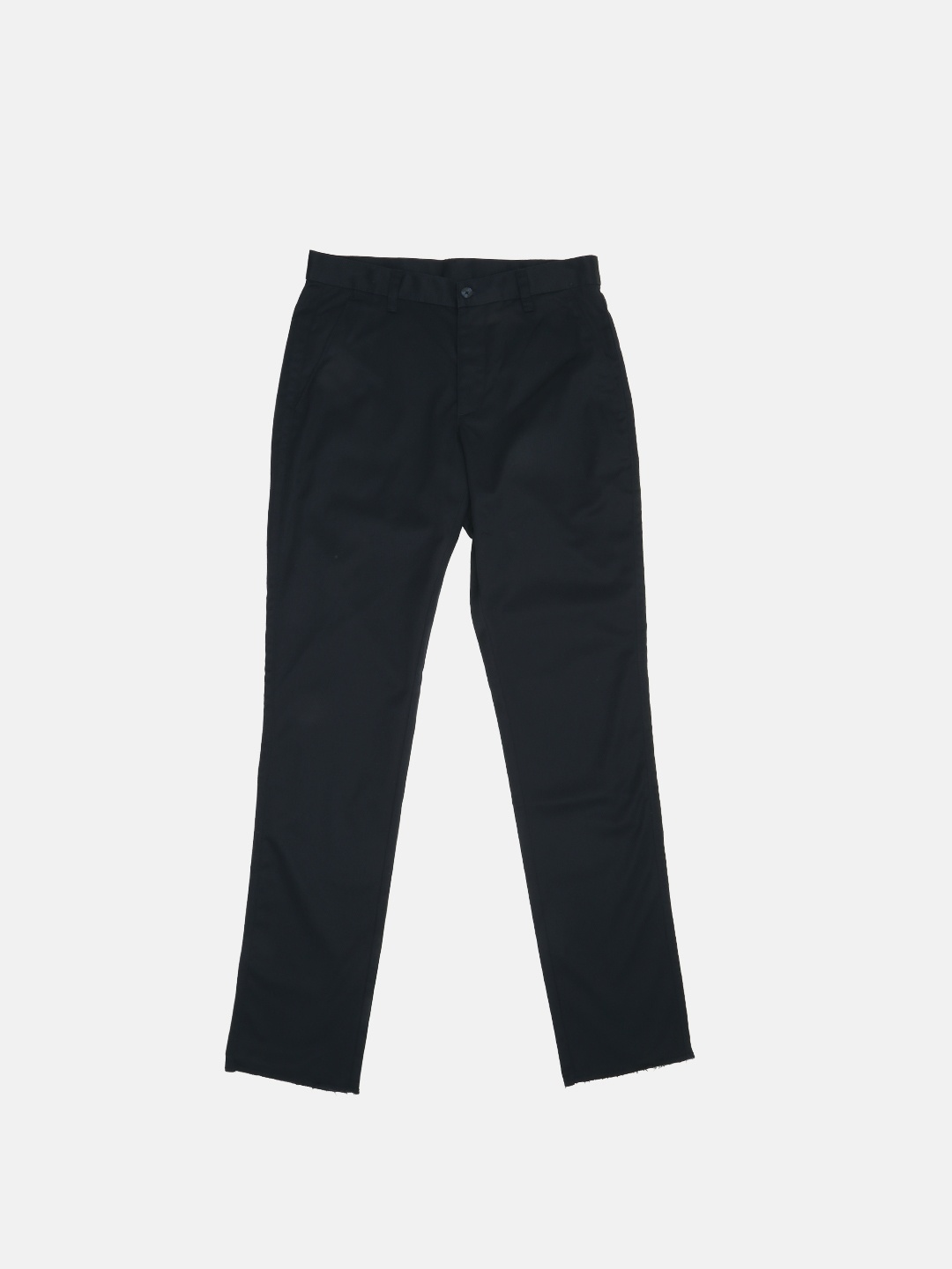 

Indigo Nation Men Navy Blue Slim Fit Solid Chinos