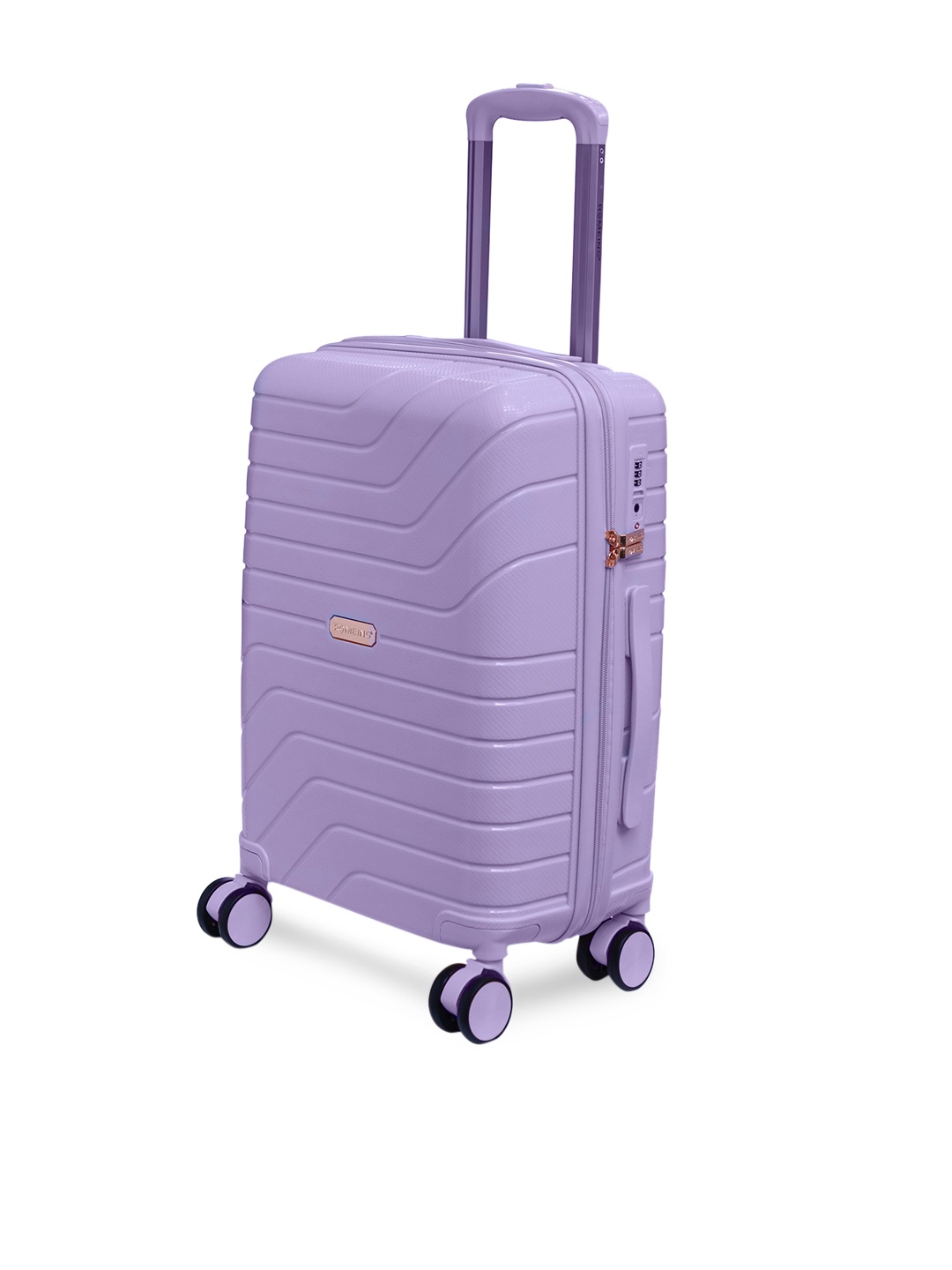 

ROMEING Tuscany Textured Hard-Sided Cabin Trolley Bag, Purple