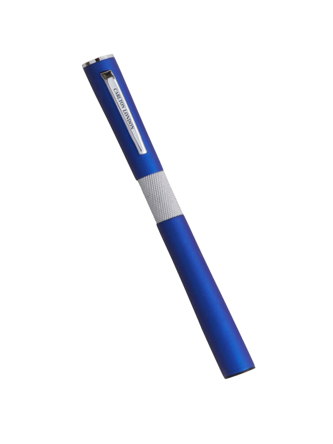 

Carlton London Metal Refill Pen With Grip, Blue