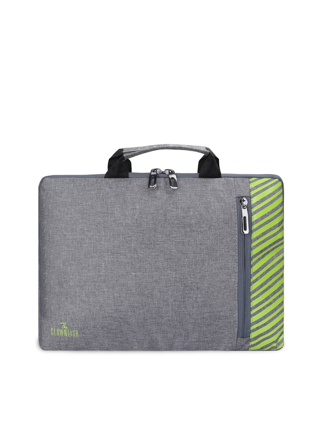 

THE CLOWNFISH Solid Laptop Sleeve, Grey