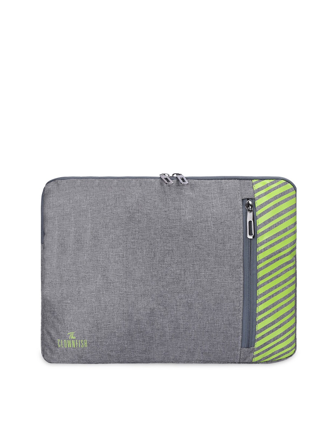 

THE CLOWNFISH Algo Solid Laptop Sleeve, Grey