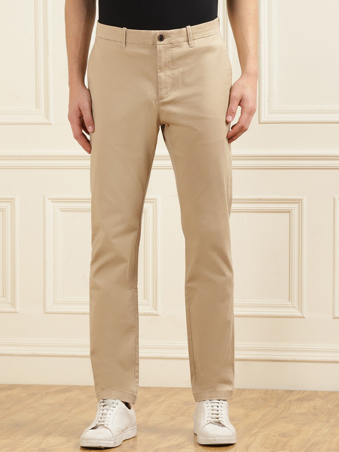 

Original Penguin Men Mid-Rise Chinos Trousers, Beige