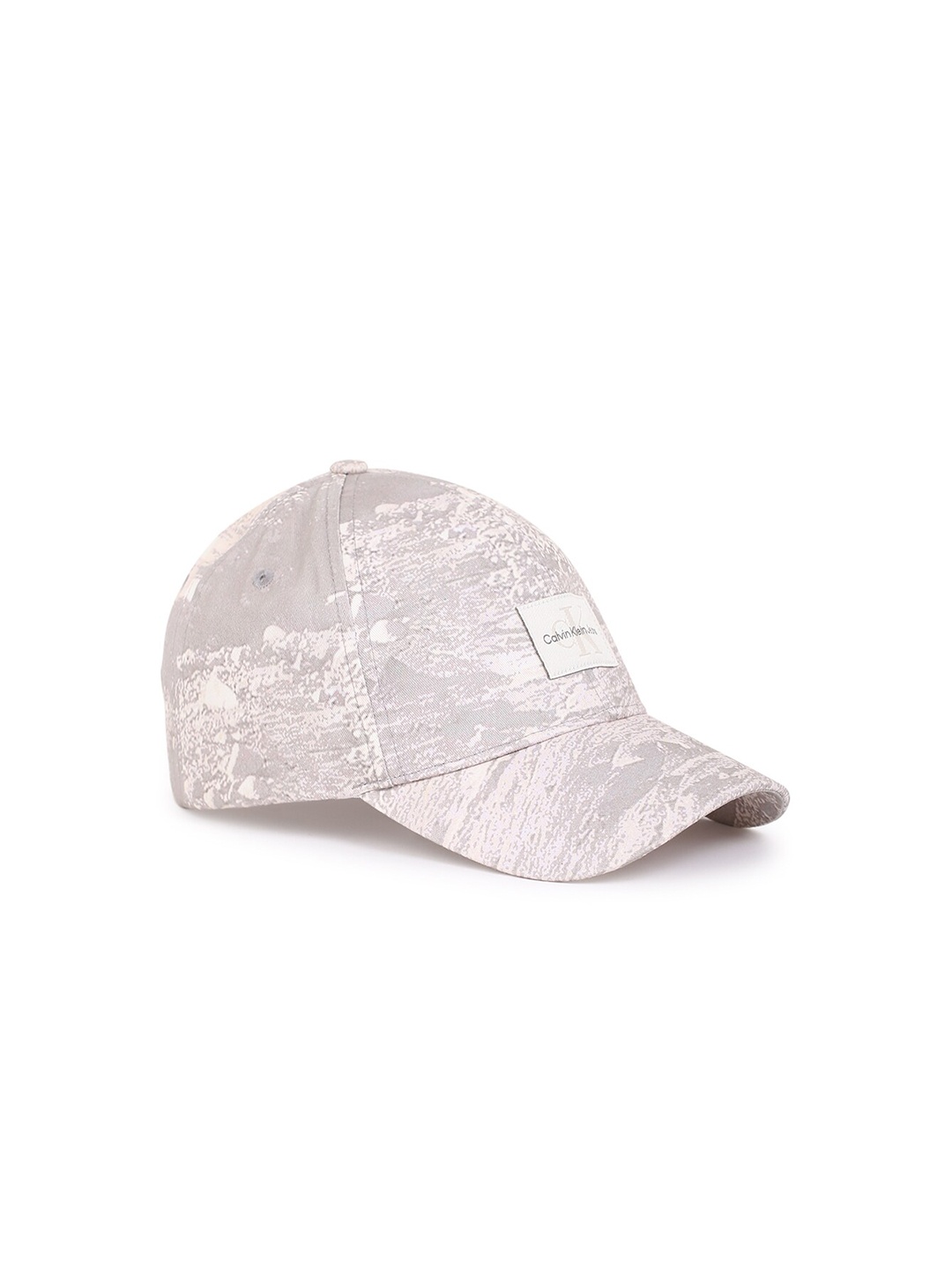 

Calvin Klein Jeans Men Abstract Printed Organic Cotton Baseball Cap, White