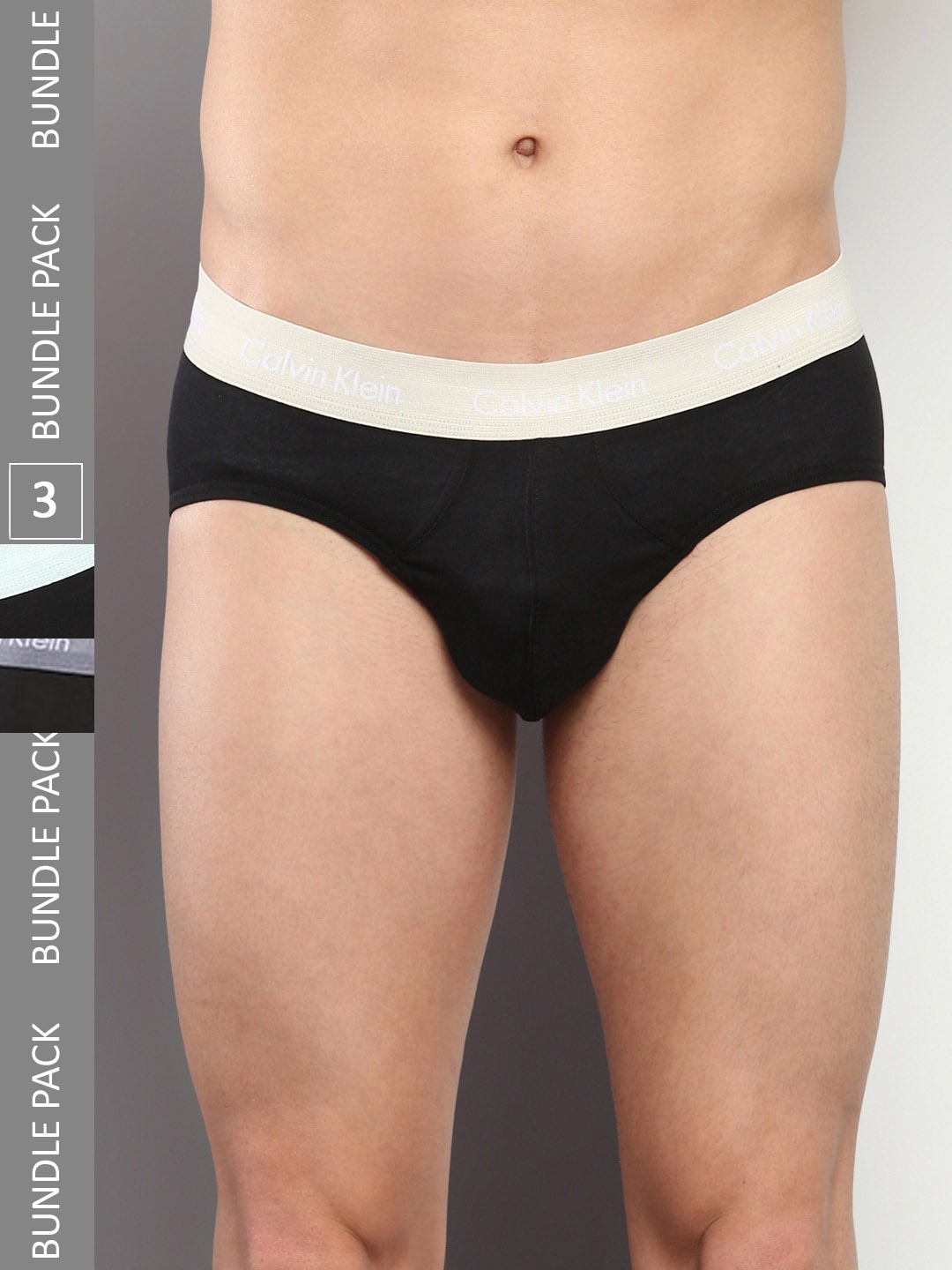 

Calvin Klein Underwear Men Pack Of 3 Basic Briefs, Black