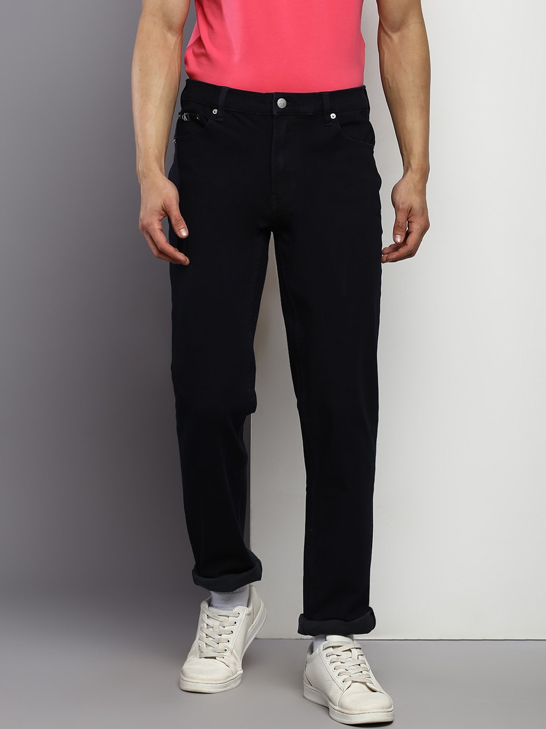 

Calvin Klein Jeans Men Mid-Rise Slim Fit Jeans, Blue