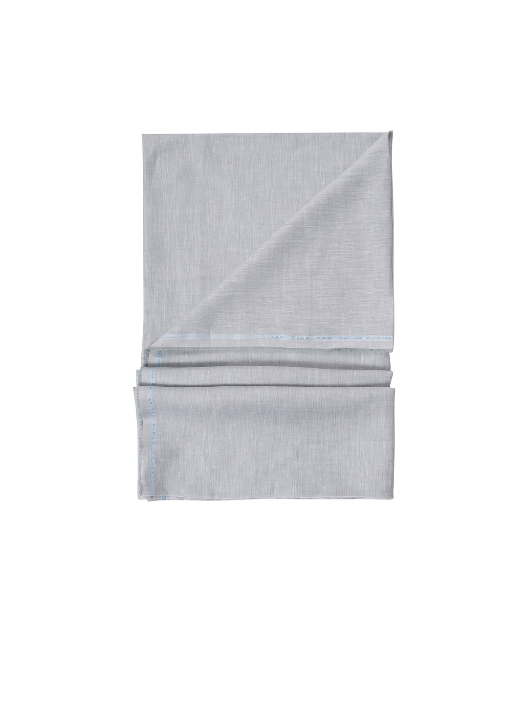 

Linen Club Men Pure Linen Shirt Clothing Fabric, Grey