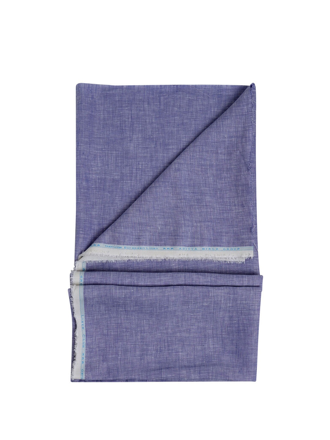 

Linen Club Men Pure Linen Breathable Clothing Fabric, Blue