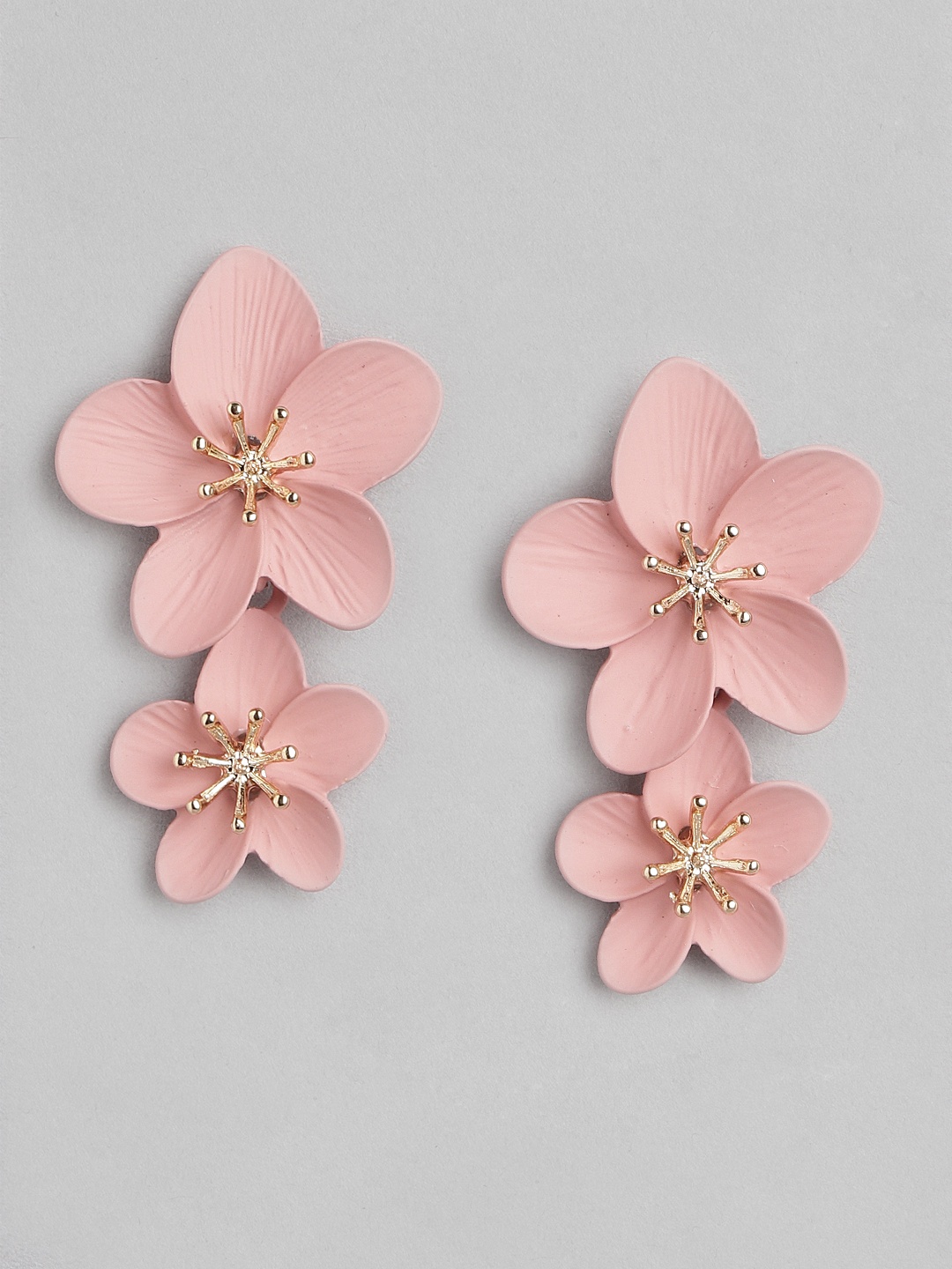 

Forever New Floral Drop Earrings, Pink