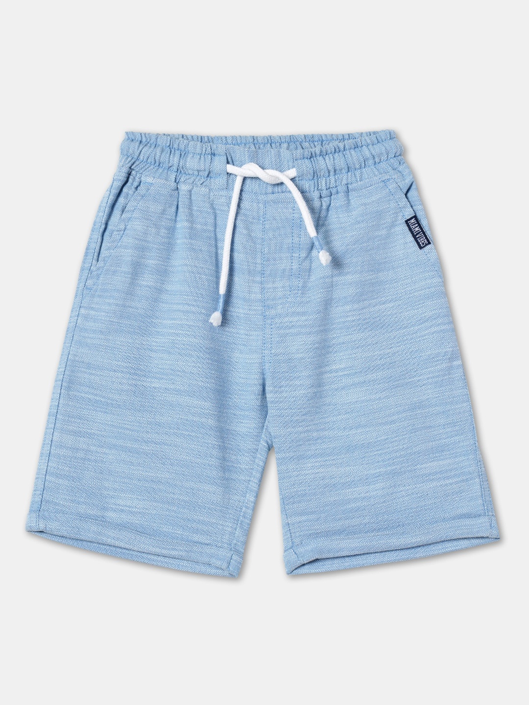 

R&B Boys Mid-Rise Regular Shorts, Blue