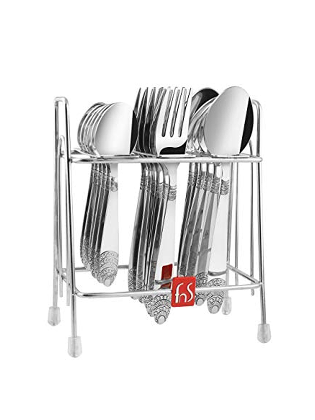 

FNS Kenwood 18-Pcs Silver-Toned Stainless Steel Mixed Cutlery Set