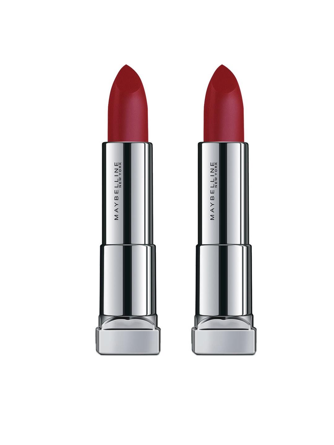 

Maybelline New York Set of 2 Cherry Chic Powder Matte Lipsticks, Maroon