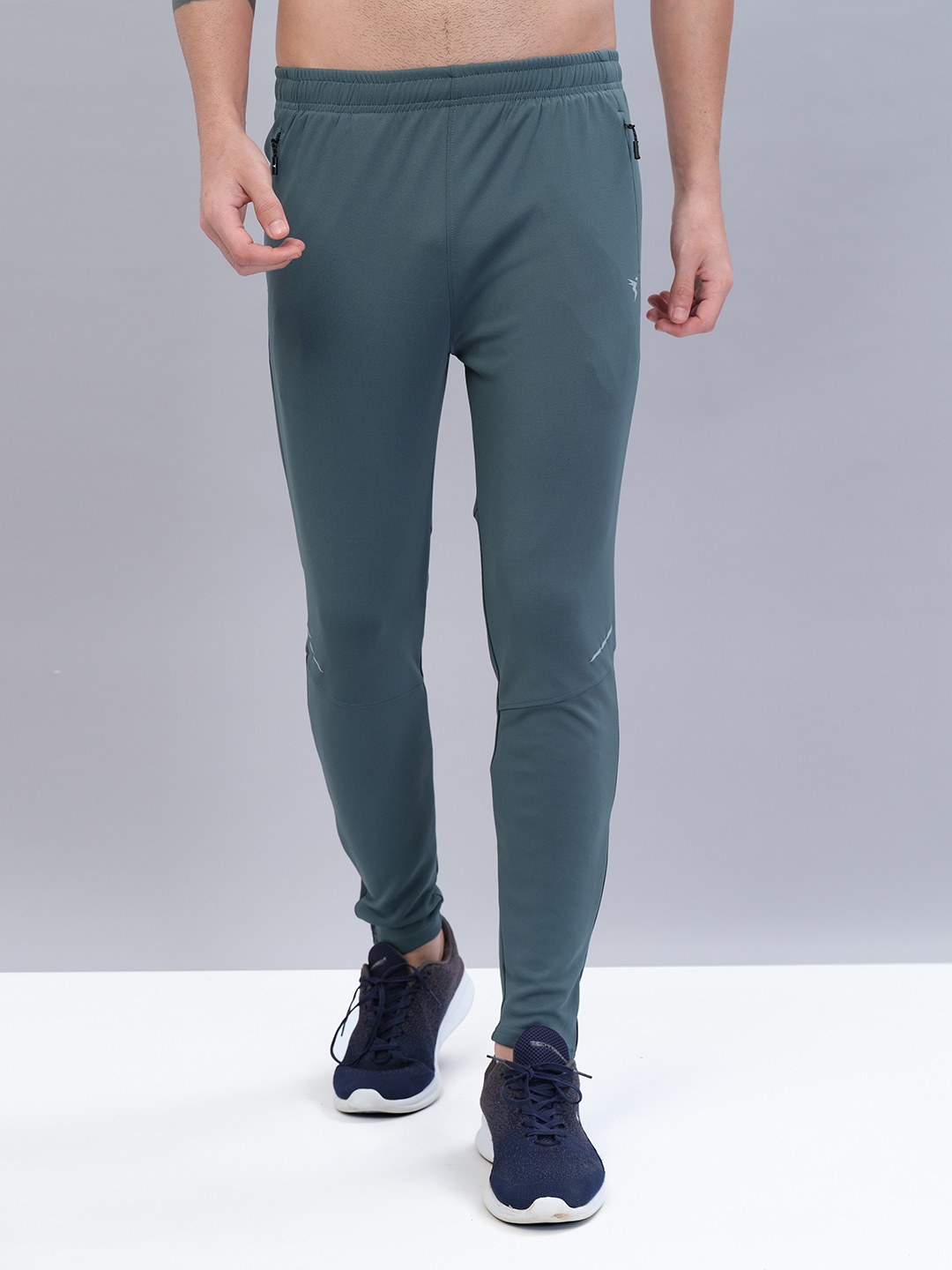 

Technosport Men Mid-Rise Track Pant, Green