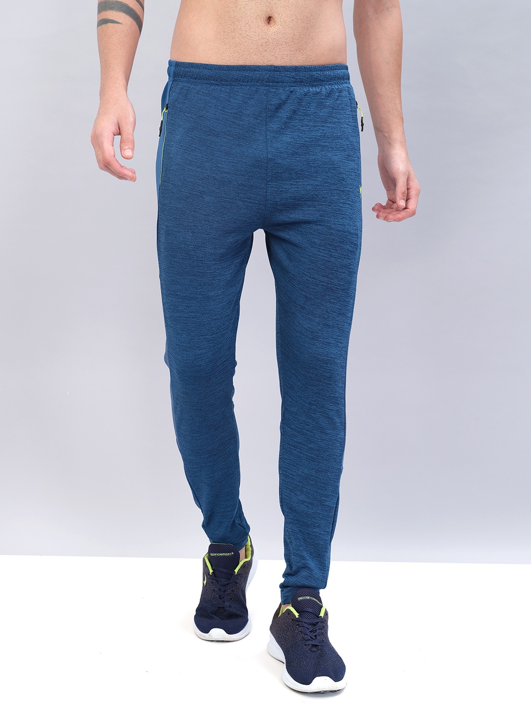 

Technosport Men Mid-Rise Antimicrobial Rapid Dry Sports Track Pant, Teal