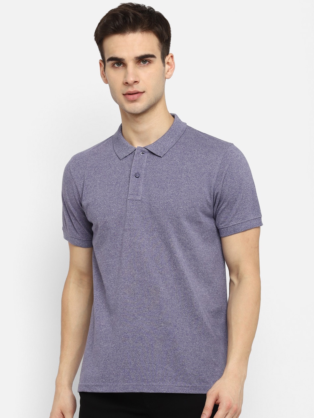 

Red Chief Polo Collar Cotton T-shirt, Blue