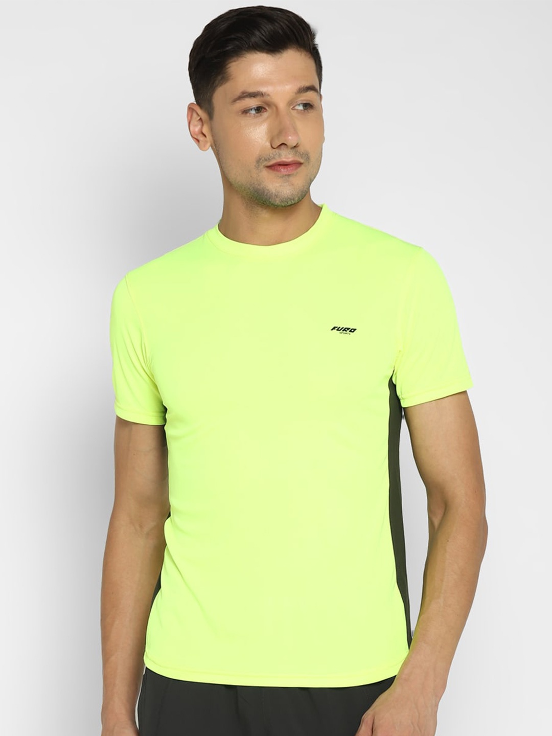 

FURO by Red Chief Round Neck T-shirt, Yellow