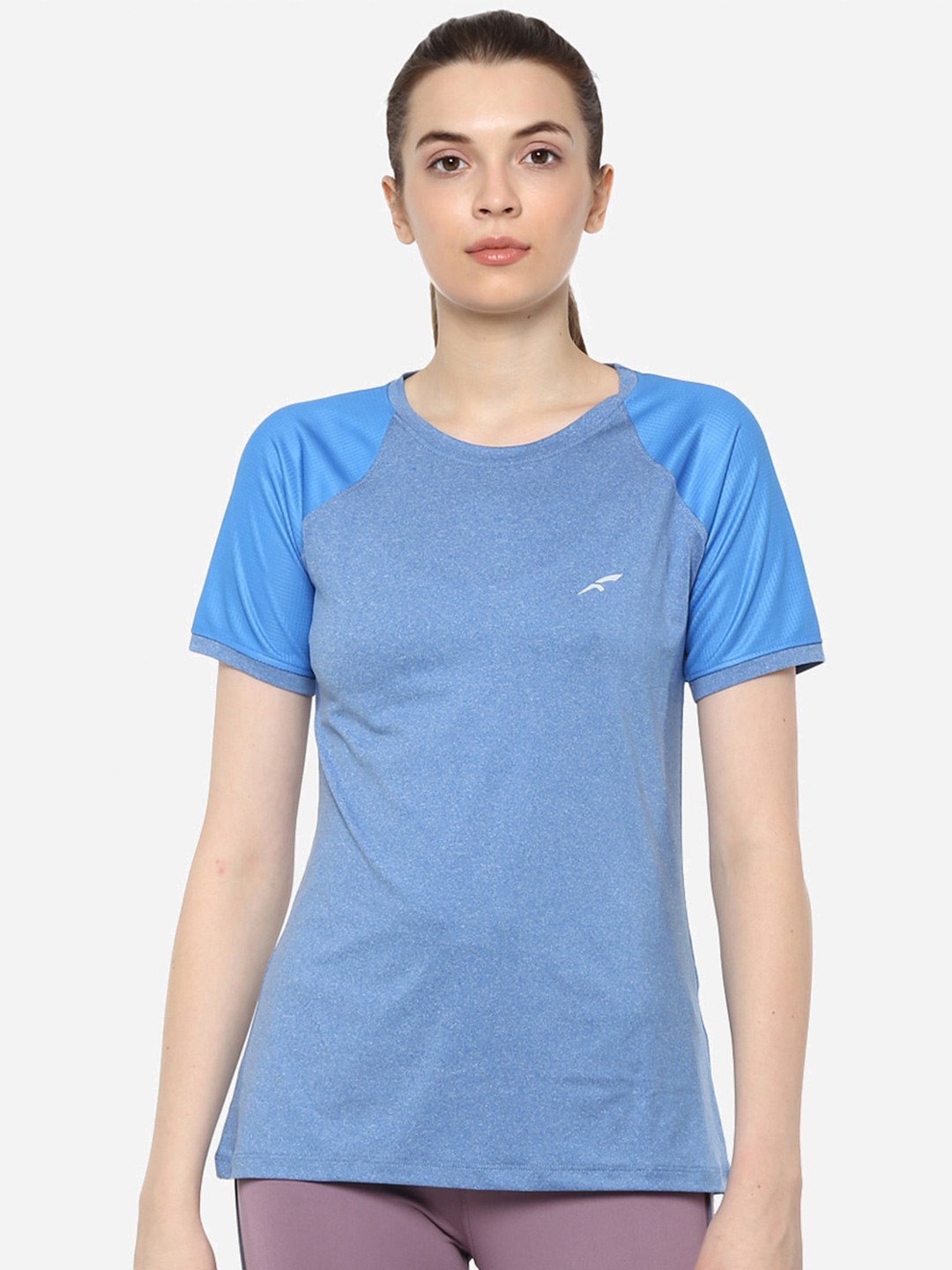 

FURO by Red Chief Raglan Sleeve Round Neck Sports T-shirt, Blue