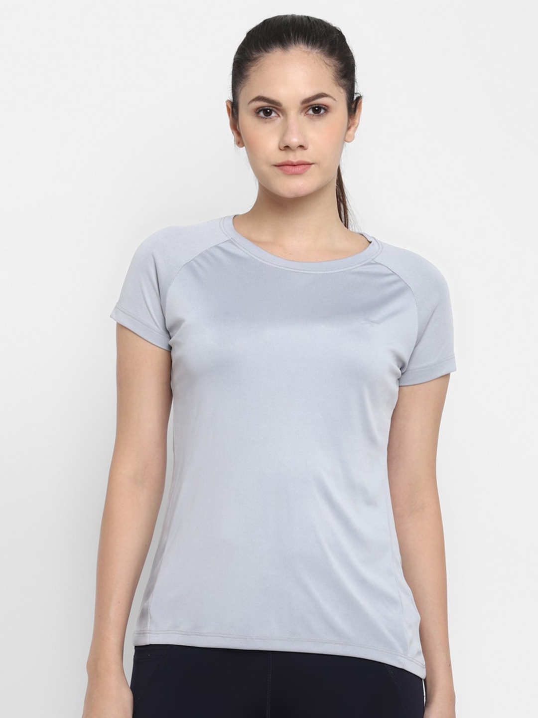 

FURO by Red Chief Women Raglan Sleeves T-shirt, Grey