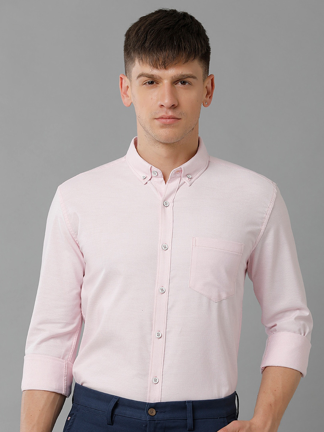 

YOVISH Premium Casual Cotton Shirt, Pink