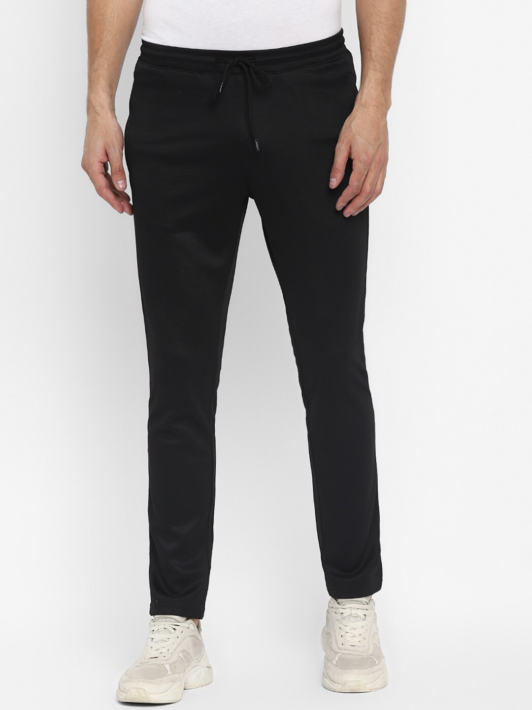 

FURO by Red Chief Men Mid-Rise Track Pants, Black