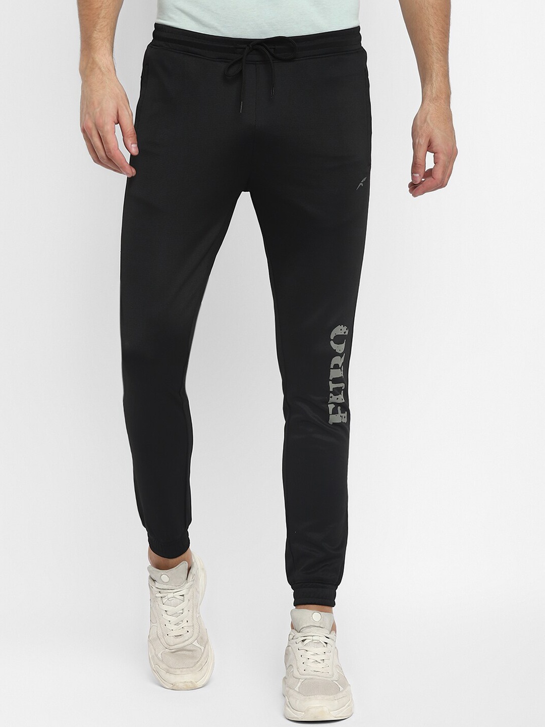 

FURO by Red Chief Men Mid-Rise Joggers, Black