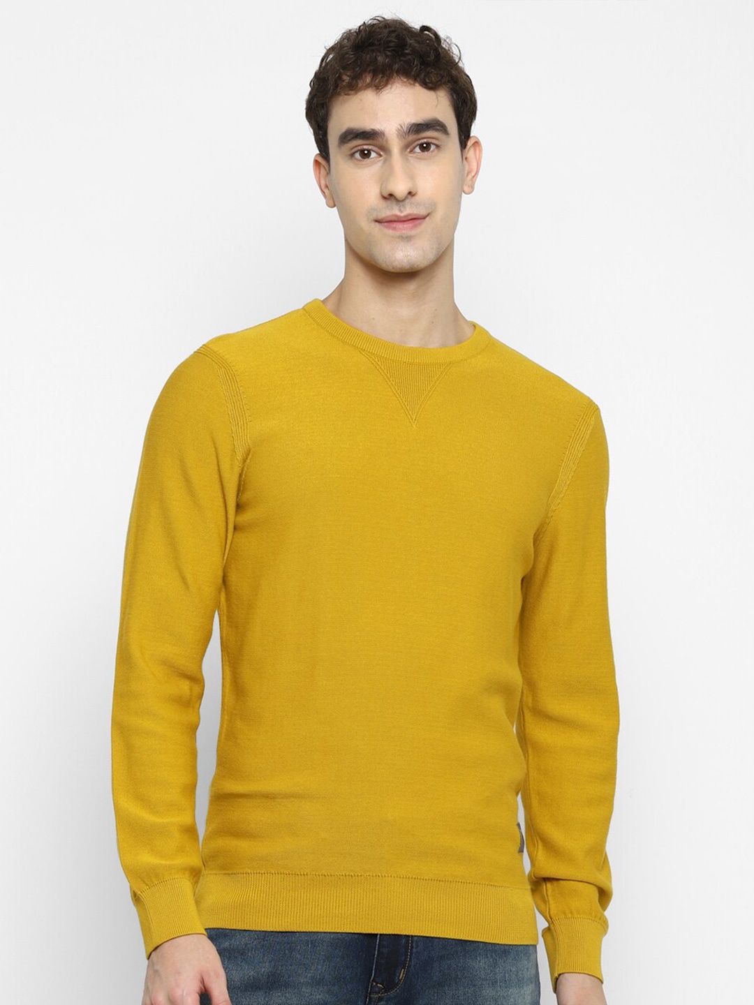 

Red Chief Organic Cotton Pullover Sweater, Mustard