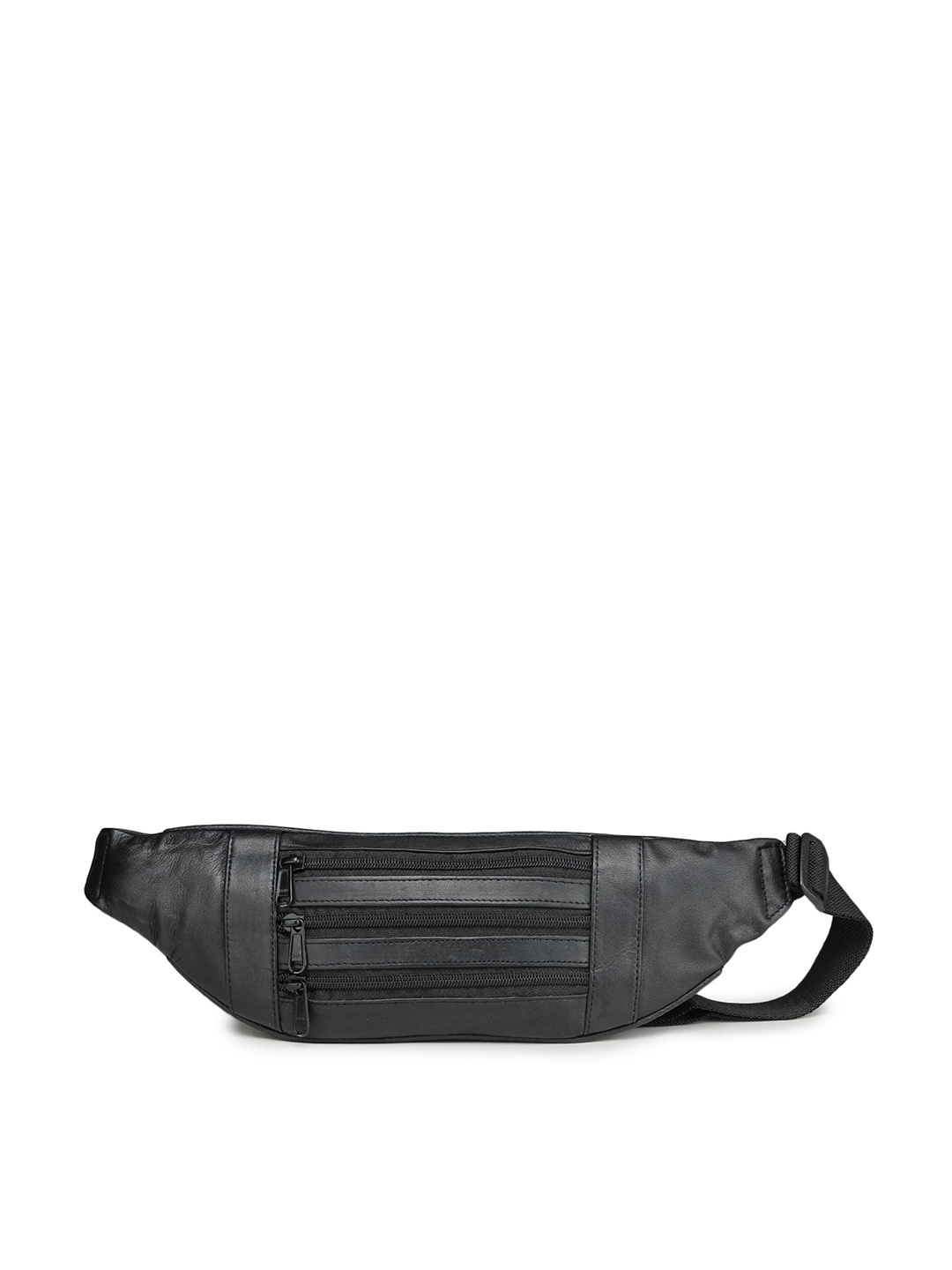 

K London Leather Waist Pouch, Black