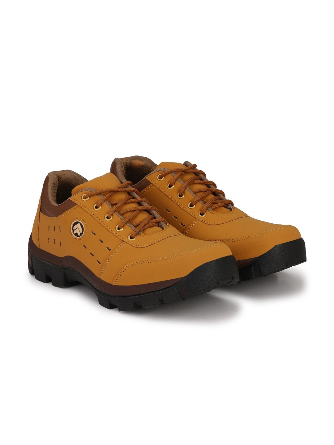 

BUCIK Men Lightweight Trekking Shoes, Mustard