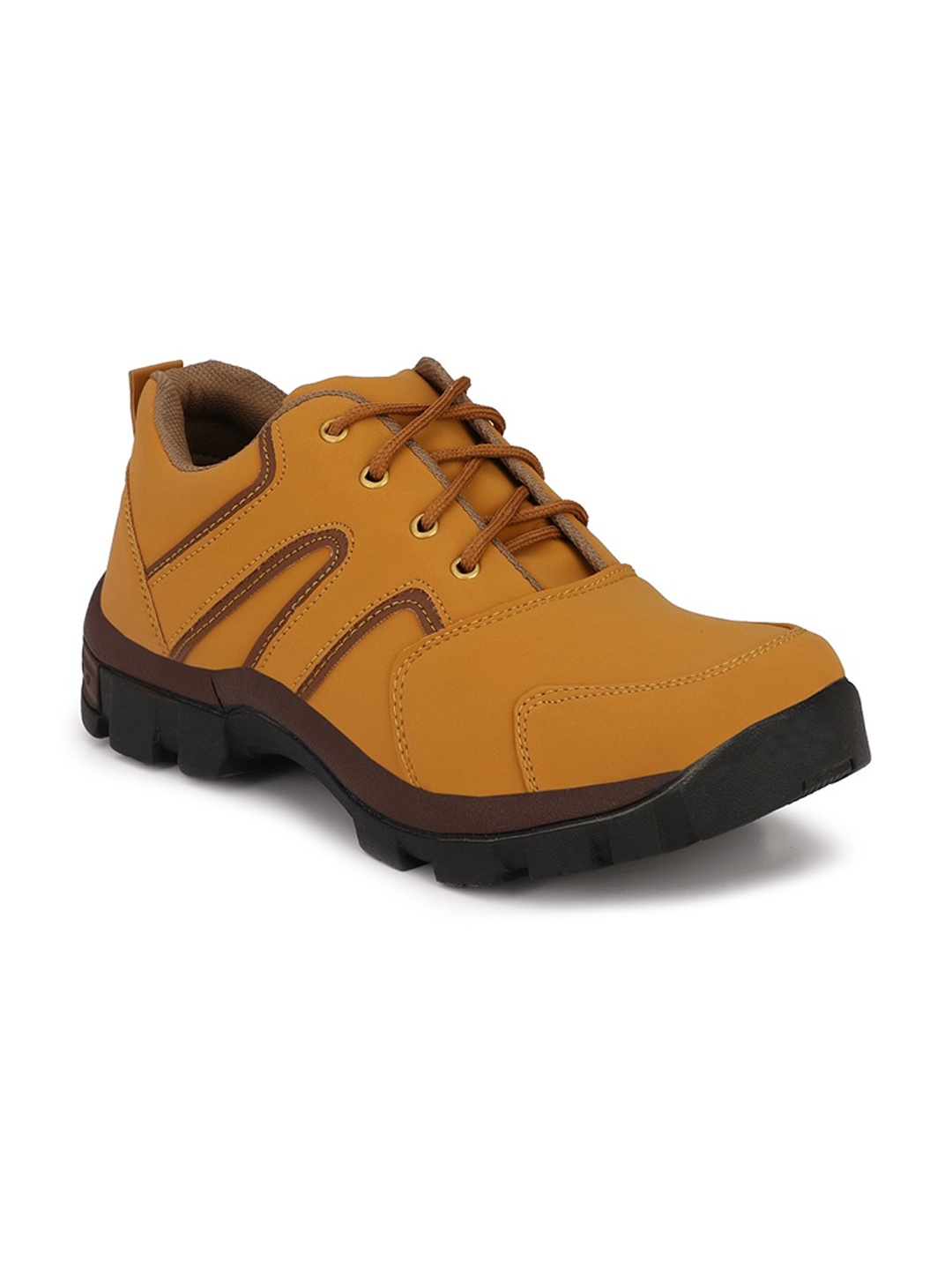 

BUCIK Men Lightweight Comfort Insole Trekking Shoes, Beige
