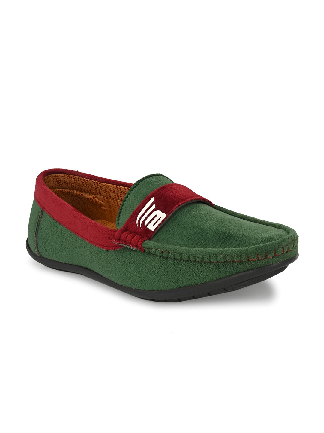 

BUCIK Men Colourblocked Lightweight Loafers, Green