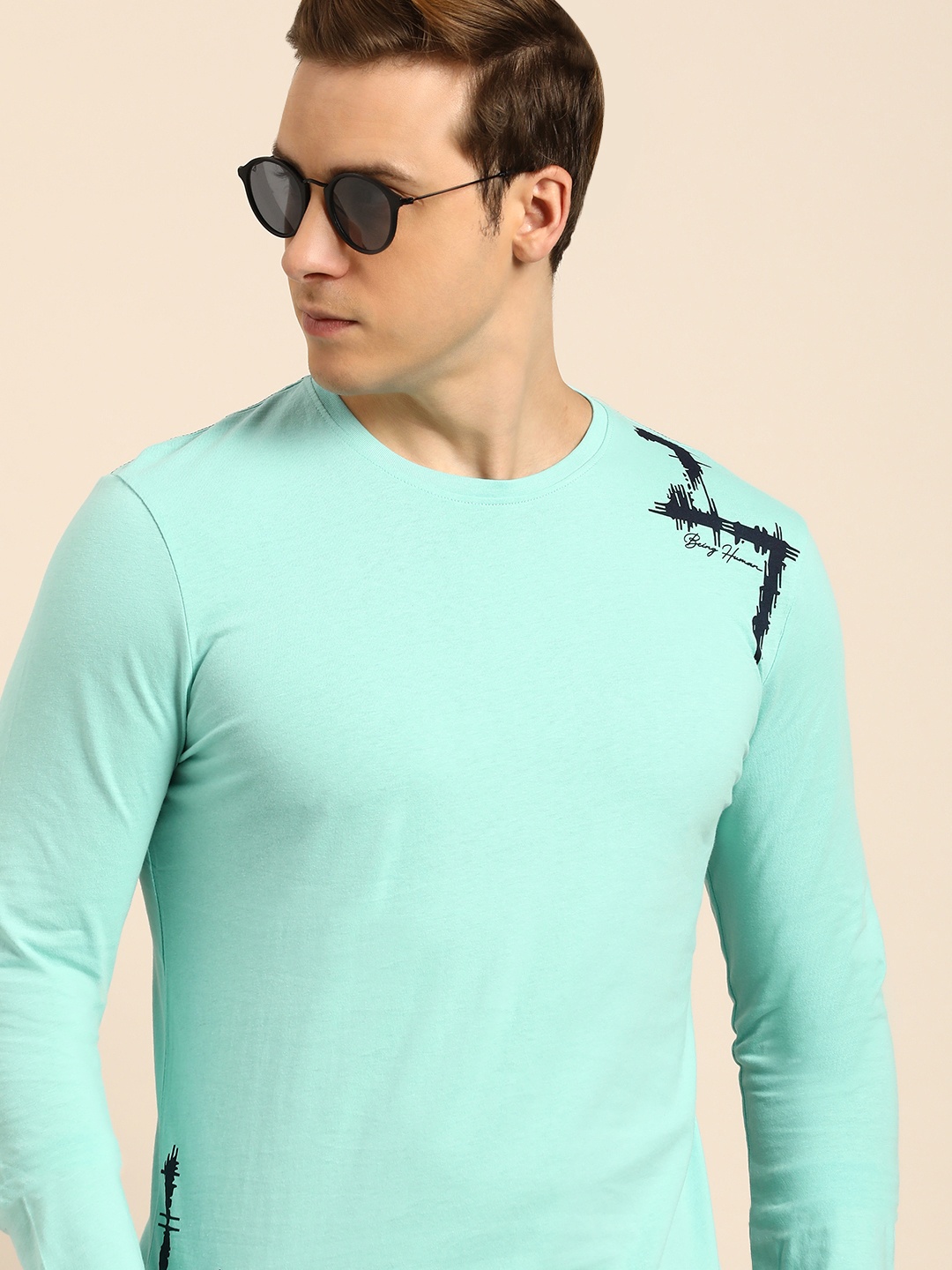 

Being Human Pure Cotton T-shirt, Blue