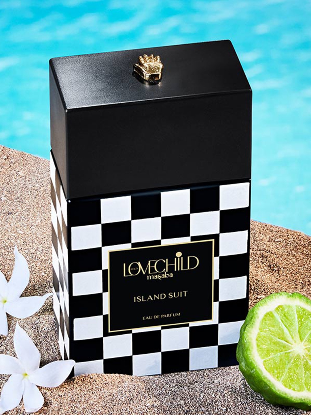 

Lovechild Masaba Men Island Suit Long Lasting Eau De Parfum - 100 ml, Black