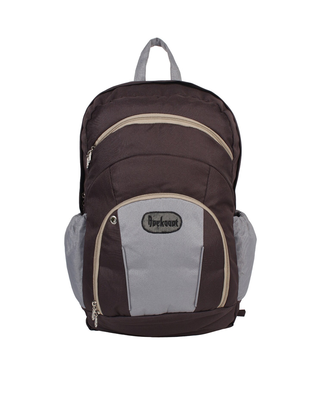

Anekaant Tetron Fabric Water Proof Backpack, Brown