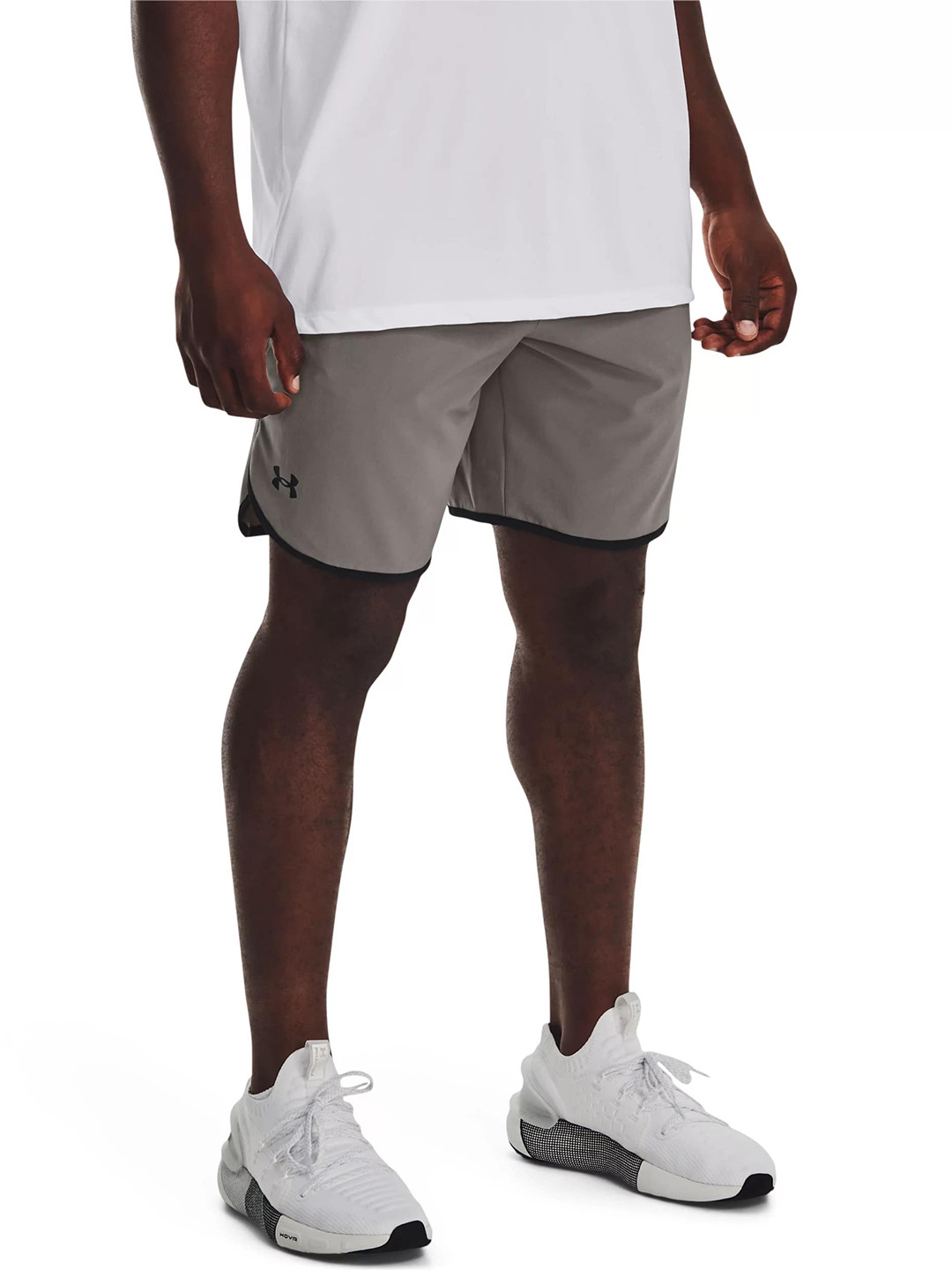 

UNDER ARMOUR Men Loose Fit Low-Rise Training Sports Shorts, Grey
