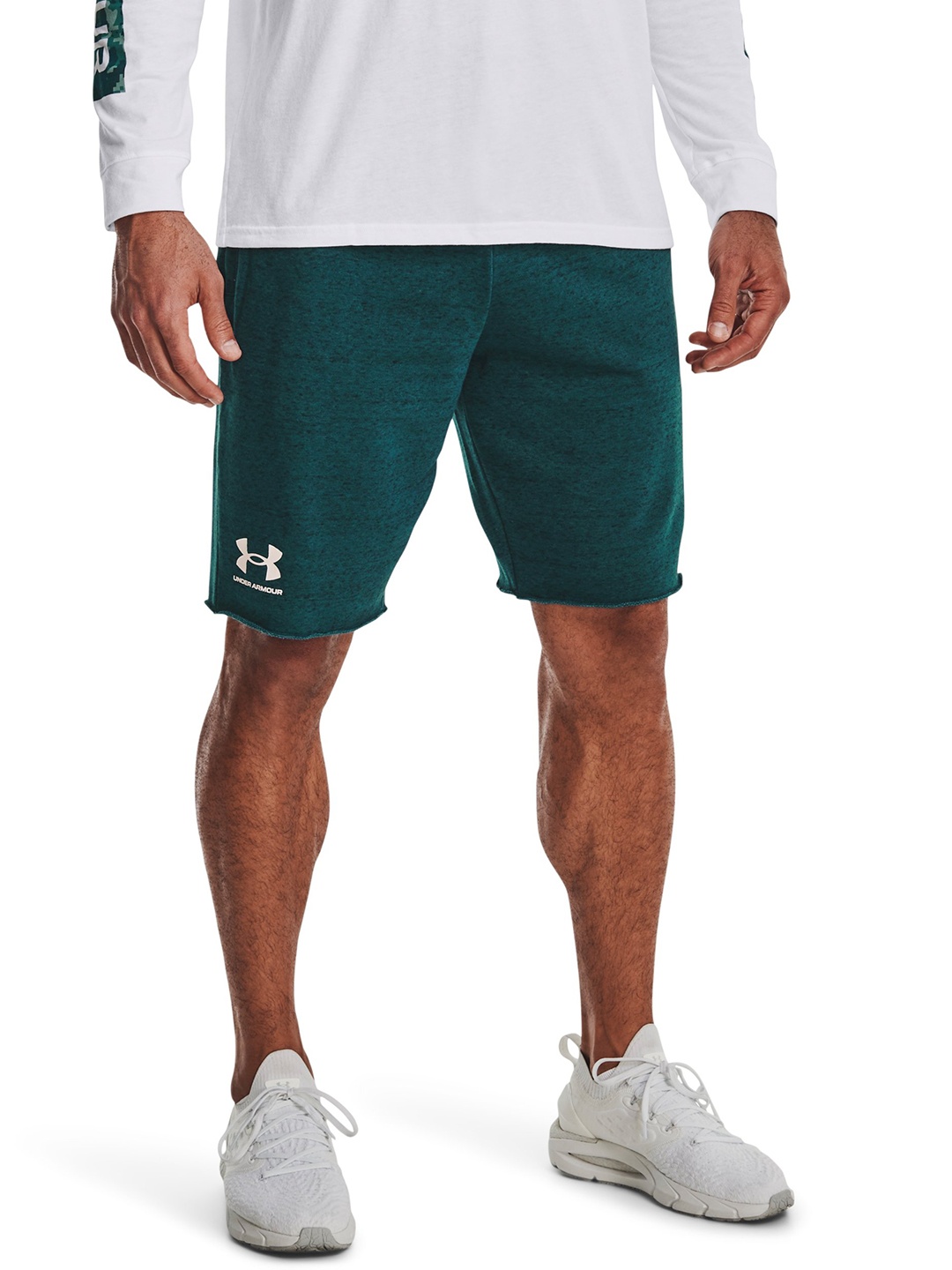 

UNDER ARMOUR Men Low-Rise Training or Gym Sports Shorts, Teal