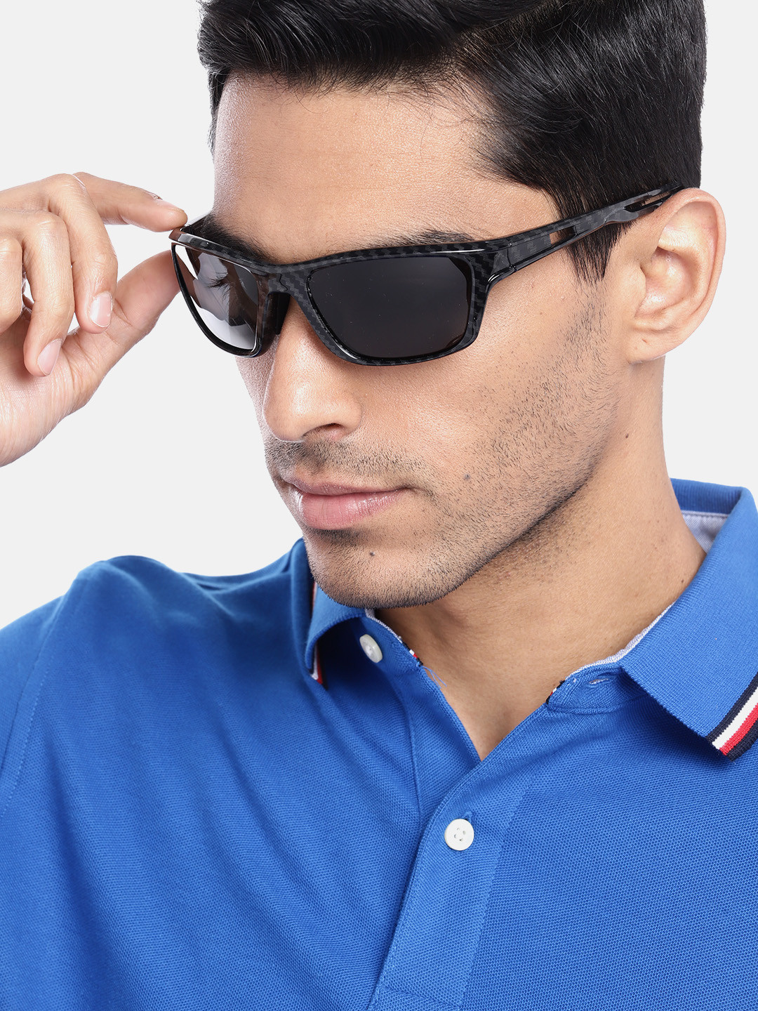 

Carlton London Premium Men Aviator Sunglasses With Polarised & UV Protected Lens CLSM147, Black