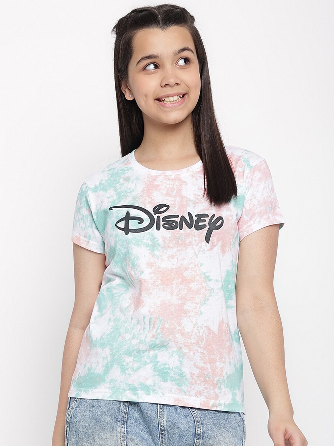 

Lil Tomatoes Typography Printed Top, Green