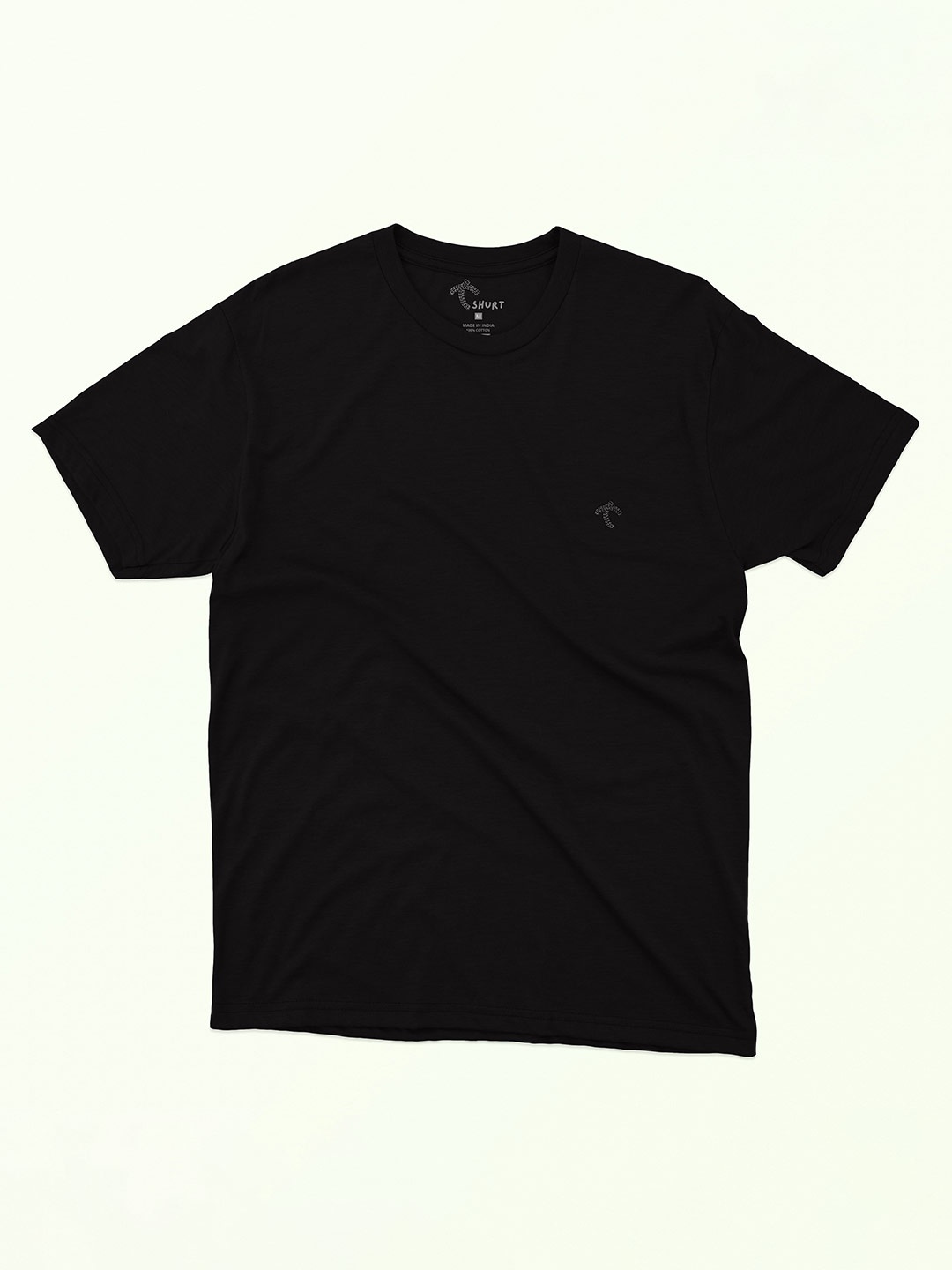 

Shurtz N Skurtz Pack of 3 Cotton T-shirt, Black