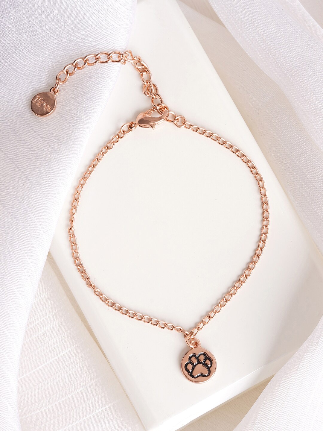 

JOKER & WITCH Rose Gold-Plated Charm Bracelet
