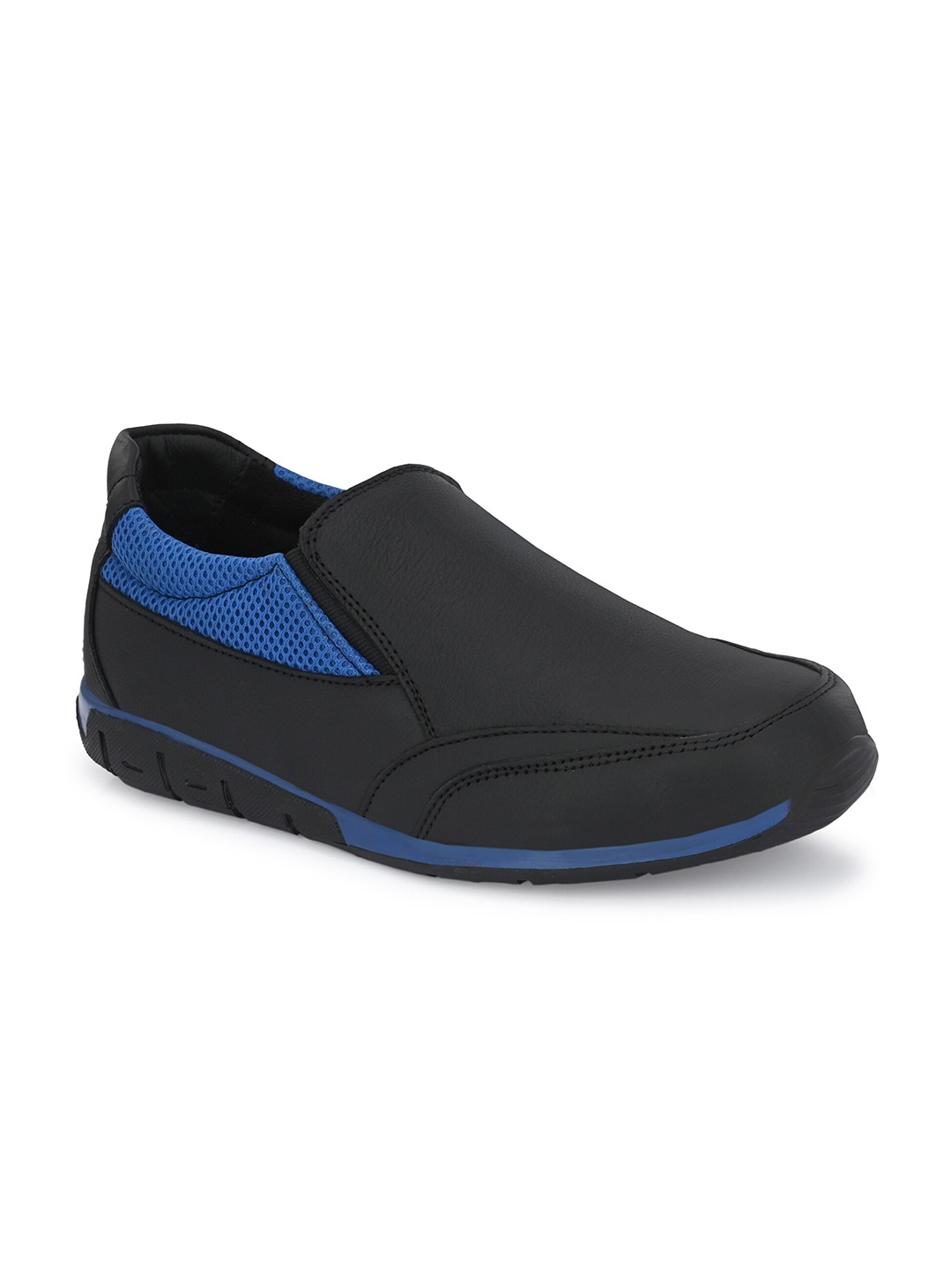 

Eego Italy Men Leather Training or Gym Non-Marking Shoes, Blue