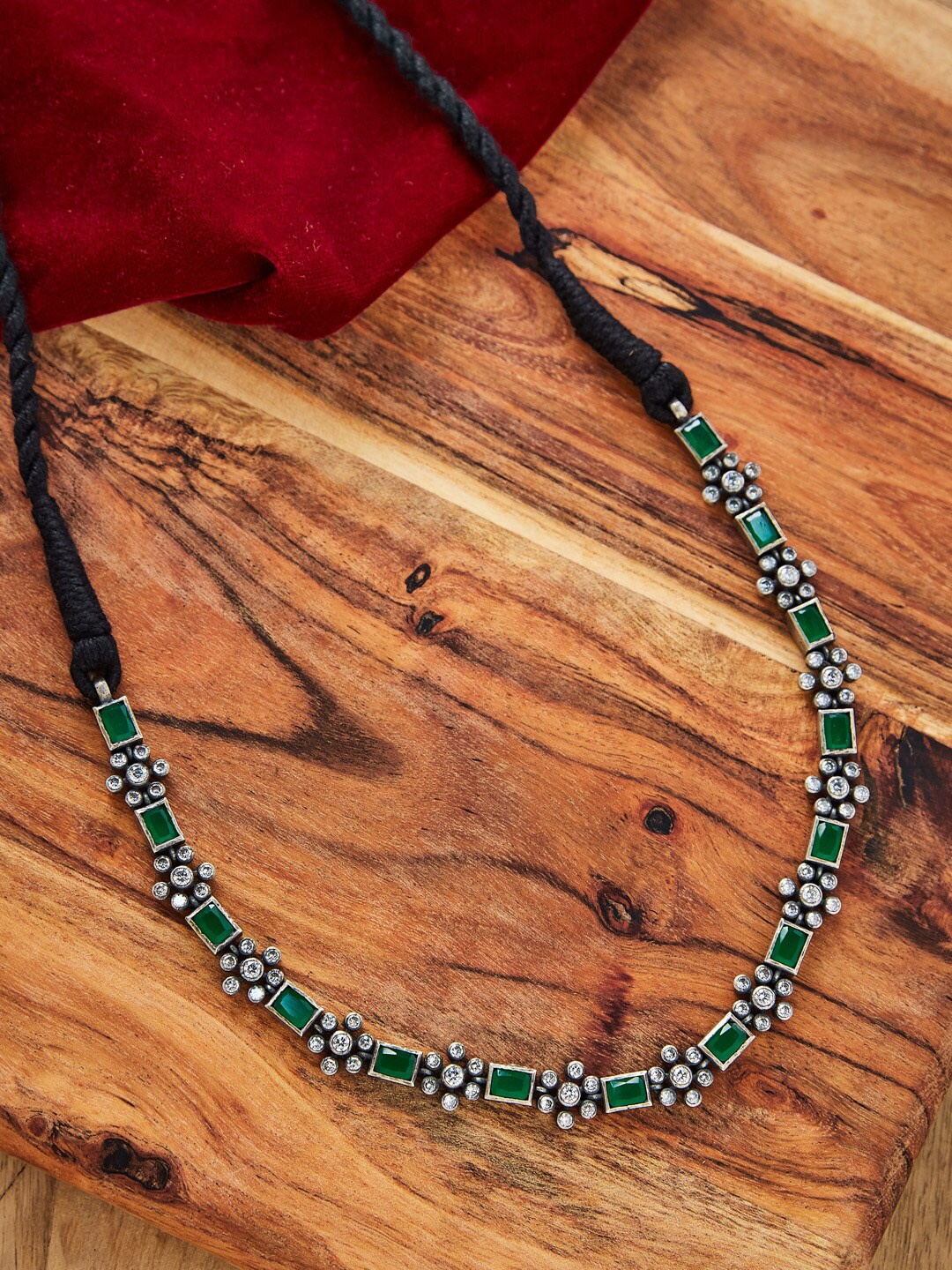 

Fabindia Silver Necklace