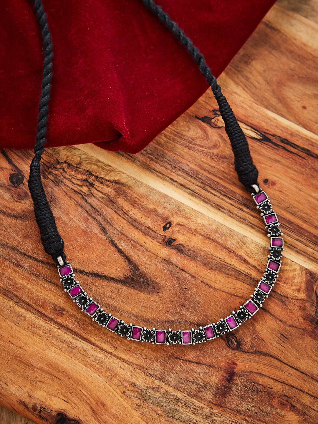 

Fabindia Silver Necklace