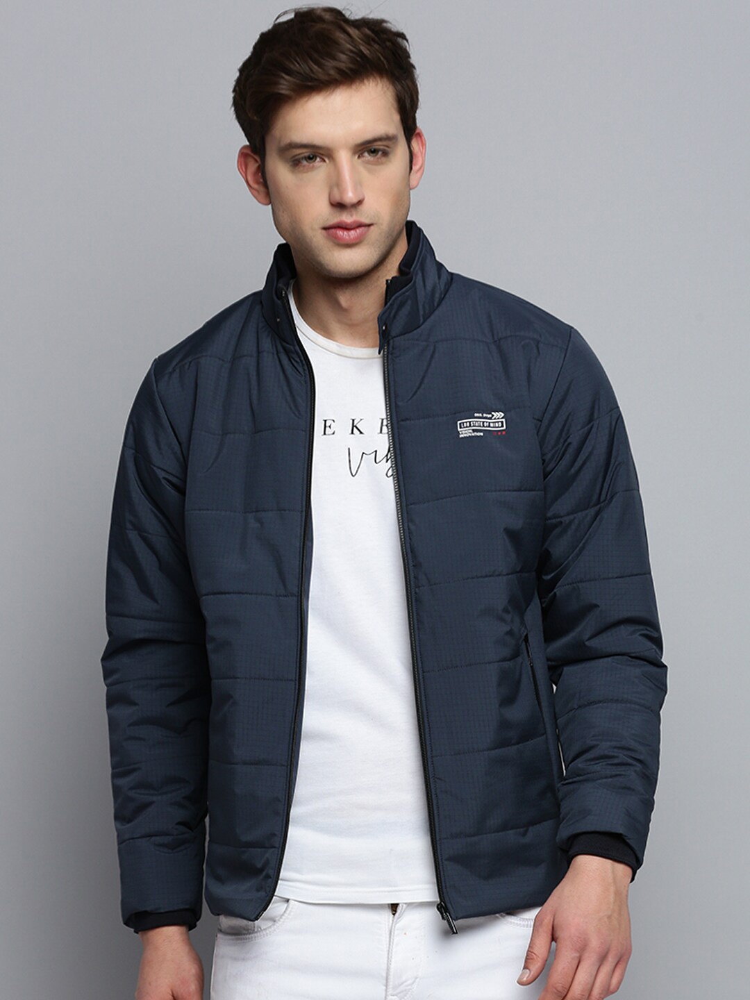 

SHOWOFF Water Resistant Padded Jacket, Navy blue