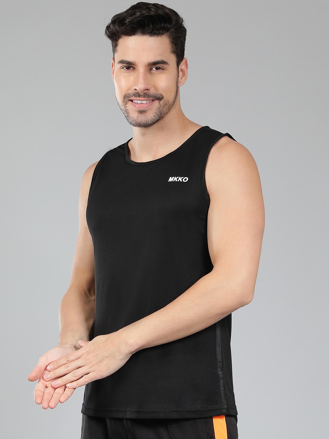 

MKKO Moisture Wicking Gym Vest, Black
