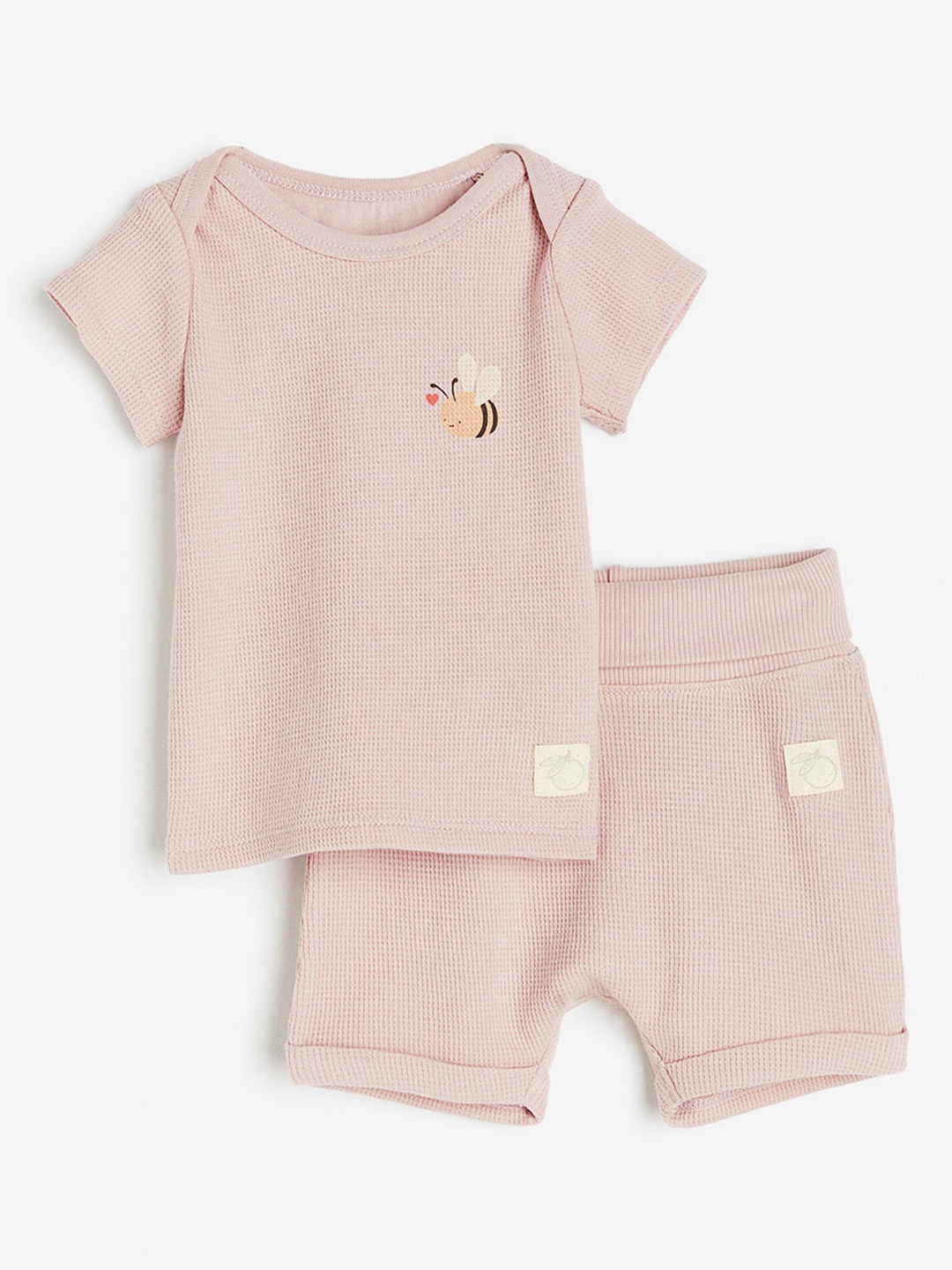 

H&M Boys 2-Piece Cotton Set, Pink