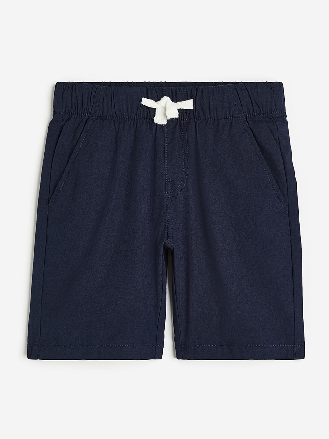 

H&M Boys Pure Cotton Shorts, Navy blue