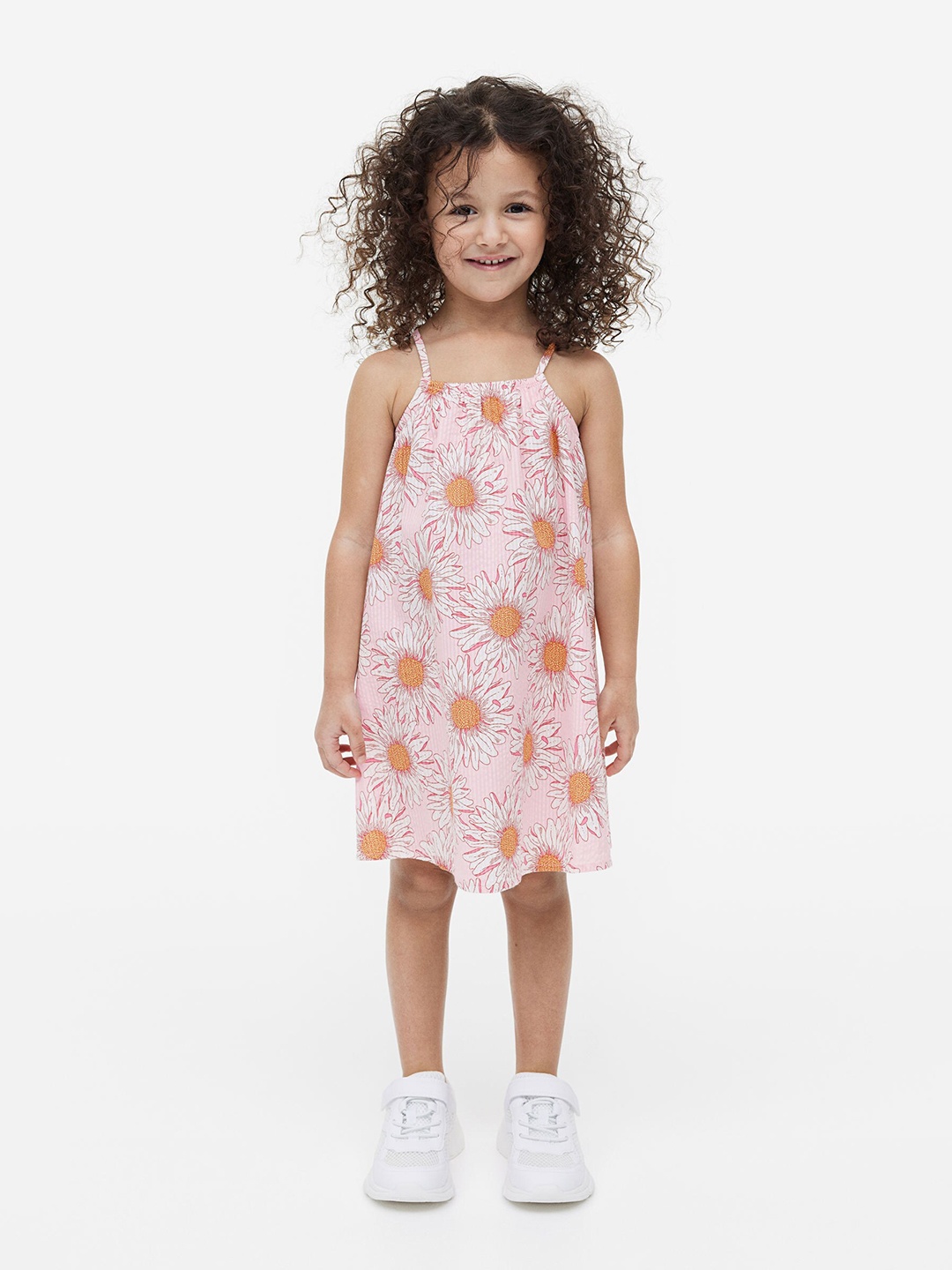 

H&M Girls Cotton Dress, Pink